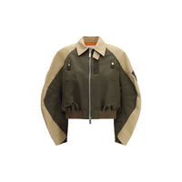 Sacai Bicolor Cotton Bomber