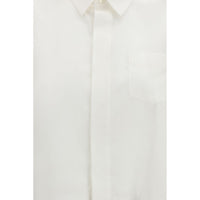Sacai White Cotton Shortsleeve Shirt