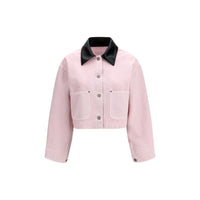Prada Multicolor Cotton Denim Jacket