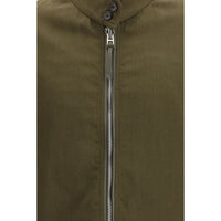Tom Ford Bicolor Fleece Wool Full-Length Jacket