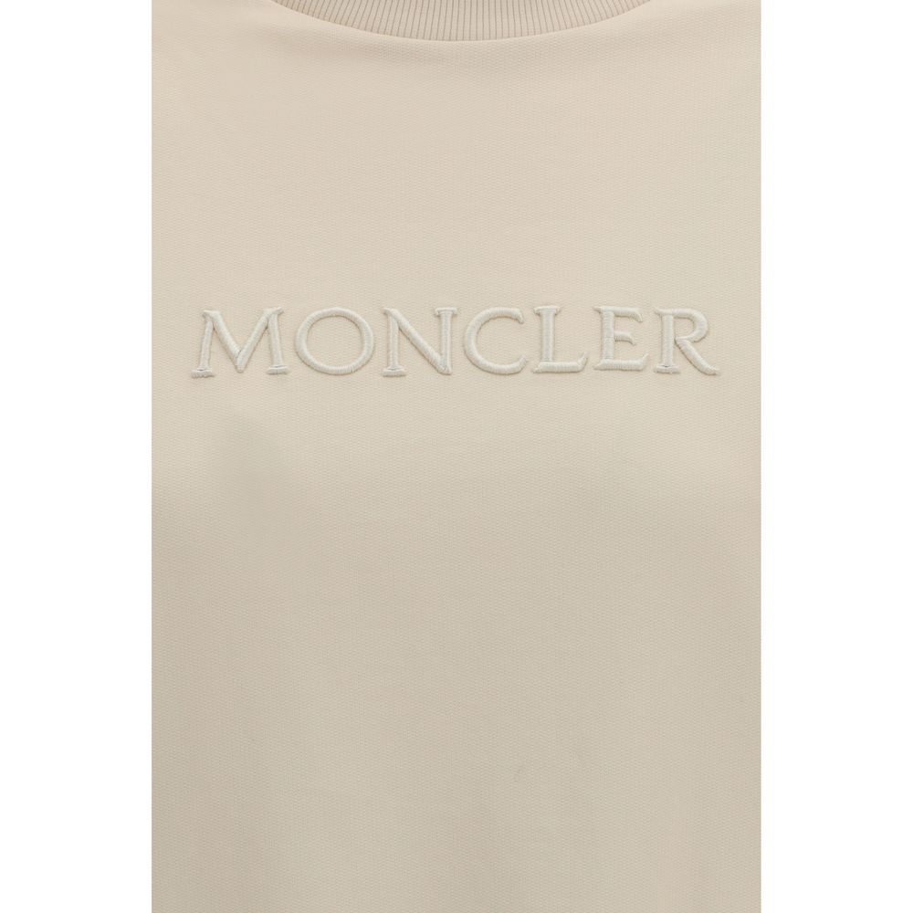 Moncler Beige Cotton Sweatshirt