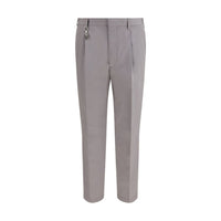 Prada Gray Cotton Dress Pants