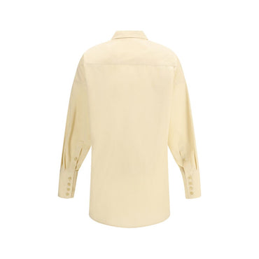 Darkpark Beige Cotton Dress Shirt