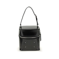 Margiela Black Calf Leather Bos Taurus Shoulder Bag