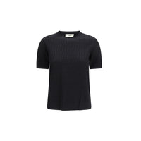 Fendi Black Viscose T-Shirt