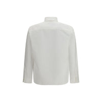 Ami Paris White Cotton Dress Shirt