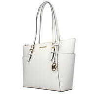 Michael Kors White Leather Shoulder Bag