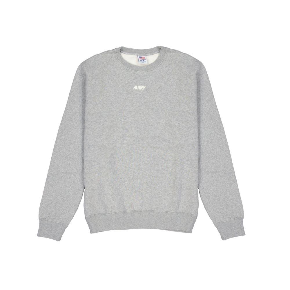 Autry Gray Cotton Sweatshirt