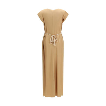 Forte_Forte Orange Viscose Casual Dress