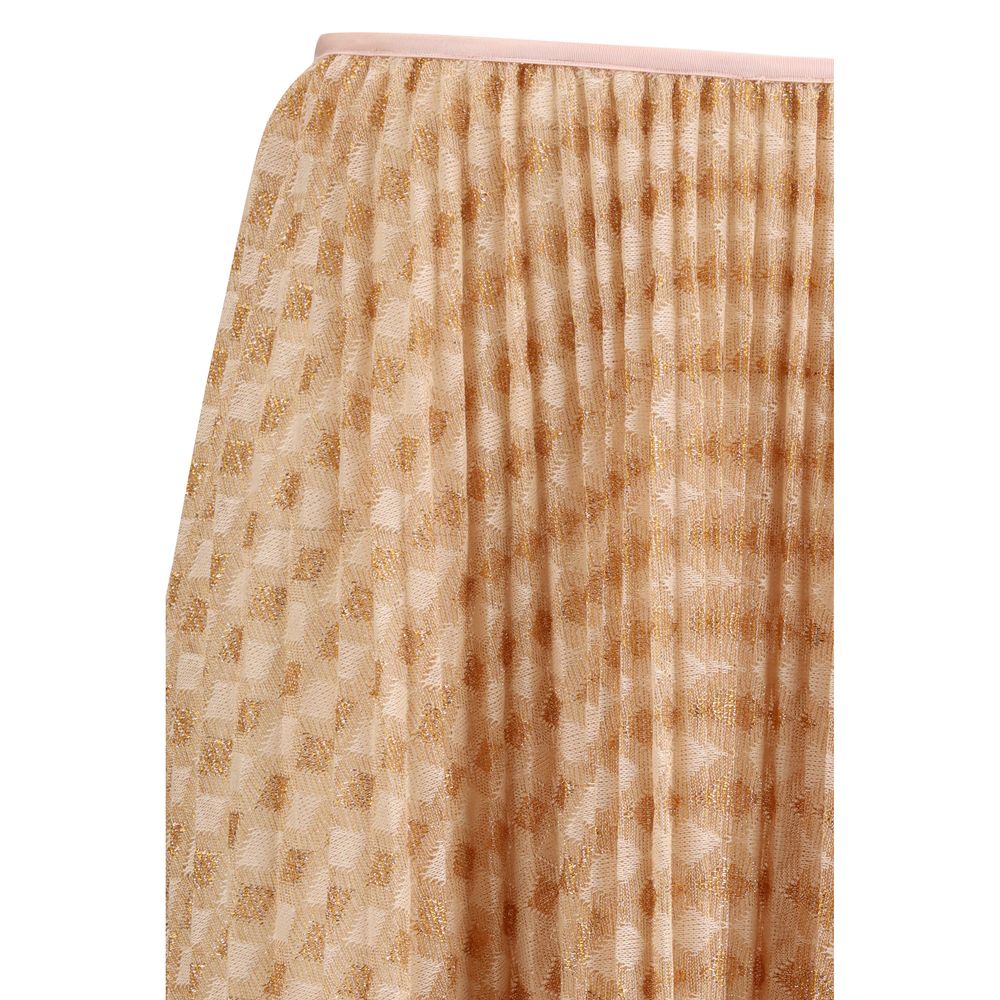 Forte_Forte Multicolor Viscose Midi Skirt