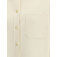 Max Mara Beige Wool Shirt