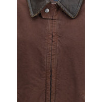 Prada Brown Cotton Coat