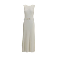 Gabriela Hearst White Wool Casual Dress