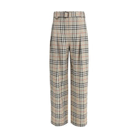 Burberry Beige Viscose Casual Pants