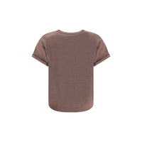 Brunello Cucinelli Brown Nylon T-Shirt