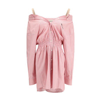 Miu Miu Multicolor Cotton Casual Dress