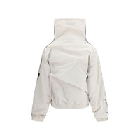 ALAINPAUL Gray Polyamide Full-Length Jacket