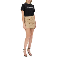 Burberry Black Cotton T-Shirt