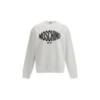Moschino White Cotton Sweatshirt