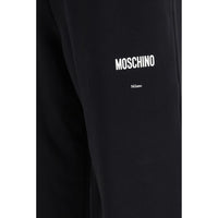 Moschino Black Cotton Casual Pants