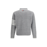 Thom Browne Gray Linen Dress Shirt