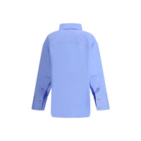 Darkpark Blue Cotton Dress Shirt