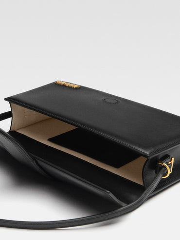 Jacquemus Black Leather Handbag