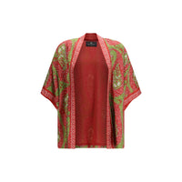 Etro Multicolor Silk Cloacks