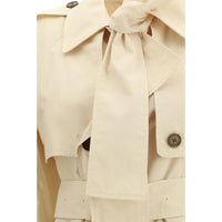 Burberry Beige Polyester Trench Coat