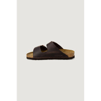 Birkenstock Brown Synthetic Slippers