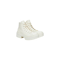 Converse White Recycled Leather High Heel Pumps