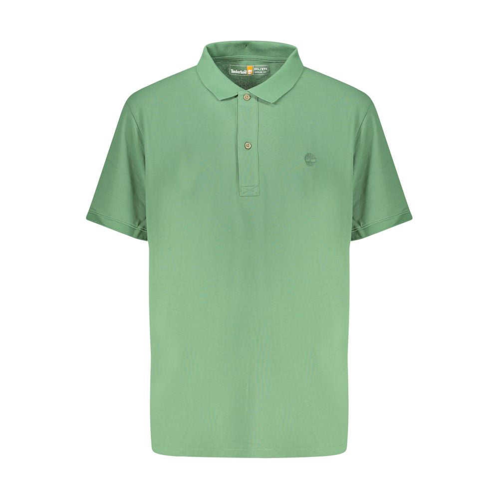 Timberland Verde Cotton Men Polo