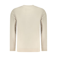 Hugo Boss Beige Cotton Men Sweatshirt