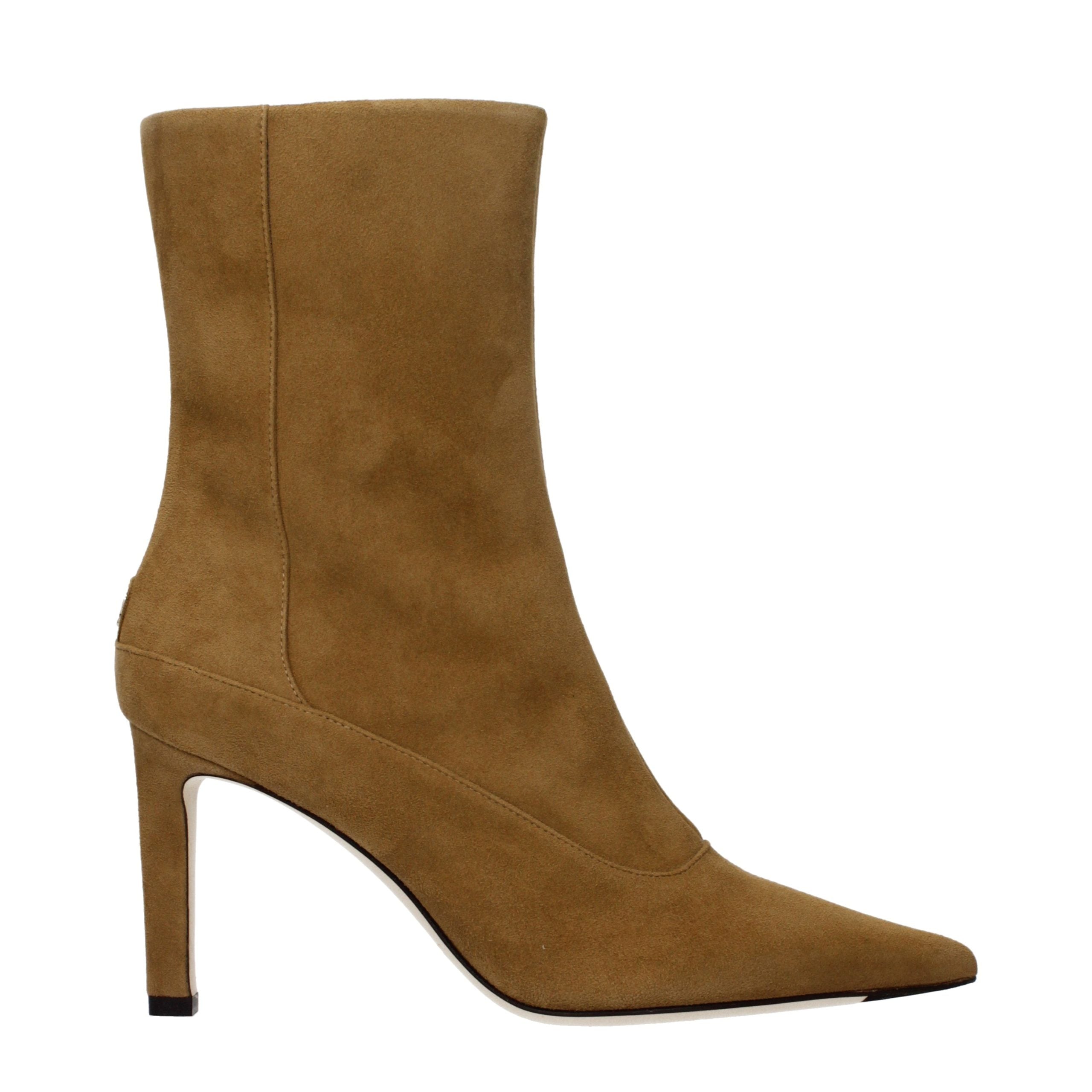 Jimmy Choo Brown Leather Ankle Boots