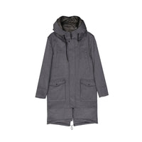 Herno Gray Cashmere Coat