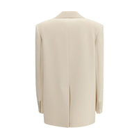 Max Mara Beige Triacetate Blazer