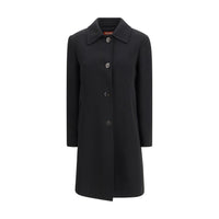 Max Mara Black Triacetate Coat