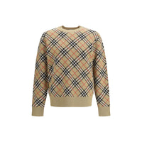 Burberry Beige Cotton Sweatshirt