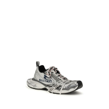 Balenciaga Multicolor Polyester Athletic Sneakers