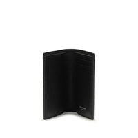 Saint Laurent Black Calf Leather Bos Taurus Wallet