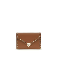 Valentino Garavani Bicolor Calf Leather Bos Taurus Wallet