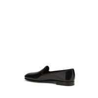 Church's Black Calf Leather Bos Taurus Slip-On Loafers
