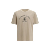 Moncler Beige Cotton T-Shirt