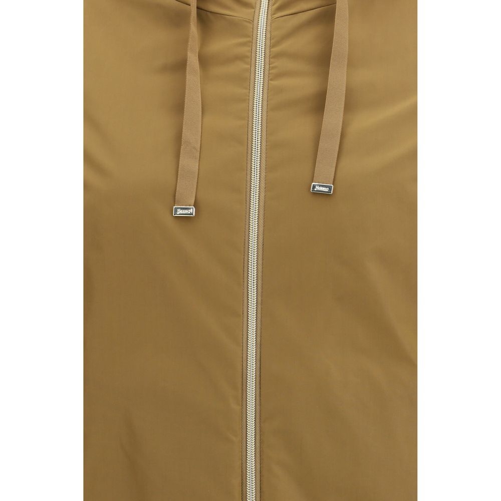 Herno Blue Polyamide Coat