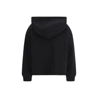 MM6 Black Cotton Sweatshirt