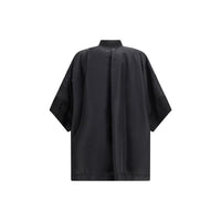 MM6 Black Polyamide Cloacks