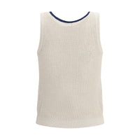 Brunello Cucinelli Beige Cotton Top