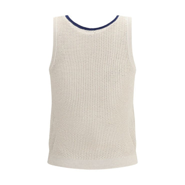 Brunello Cucinelli Beige Cotton Top