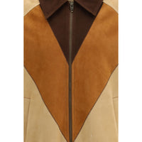Valentino Brown Leather Jacket