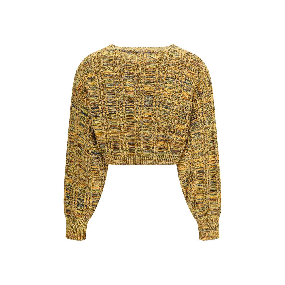 Kristina Ti Multicolor Cotton Sweatshirt